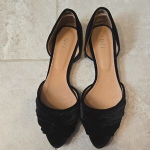J. Jill Black Women's Flats with Knotted Design